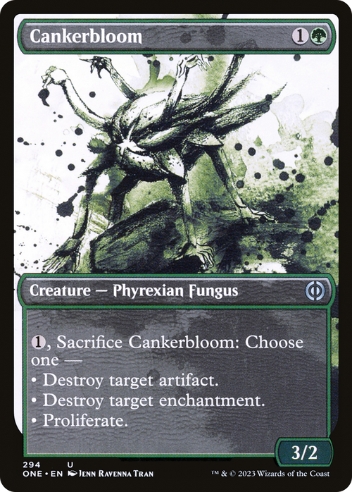 Cankerbloom (Showcase) (ONE-294) - Phyrexia: All Will Be One: (Showcase)