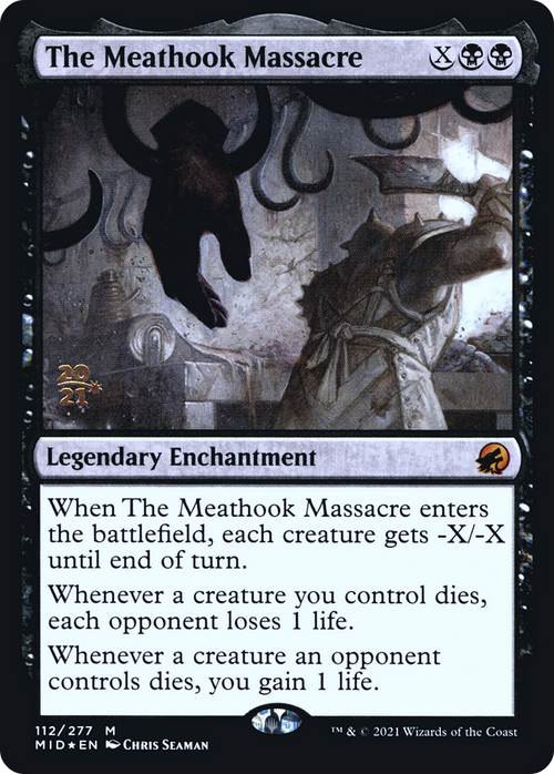 The Meathook Massacre (PRE-112S) - Innistrad: Midnight Hunt Promos Foil