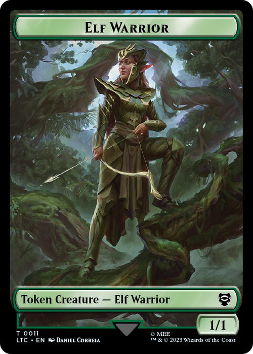 Elf Warrior (TLTC-011) - Tales of Middle-earth Commander Tokens