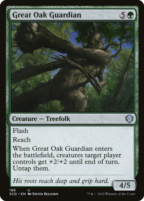 Great Oak Guardian (SCD-186) - Starter Commander Decks