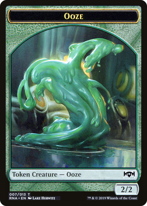 Ooze Token (RNA-007) - Ravnica Allegiance Tokens