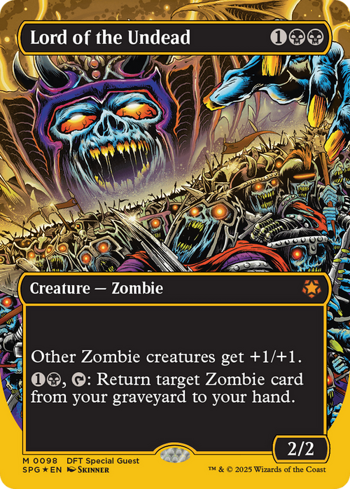 Lord of the Undead (Borderless) (First-Place Foil) (SPG-098) - Special Guests Foil