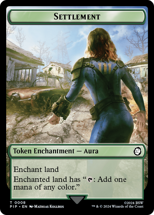 Settlement (TPIP-008) - Fallout Tokens Foil