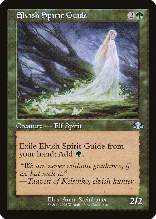 Elvish Spirit Guide (Retro Frame) (DMR-338) - Dominaria Remastered
