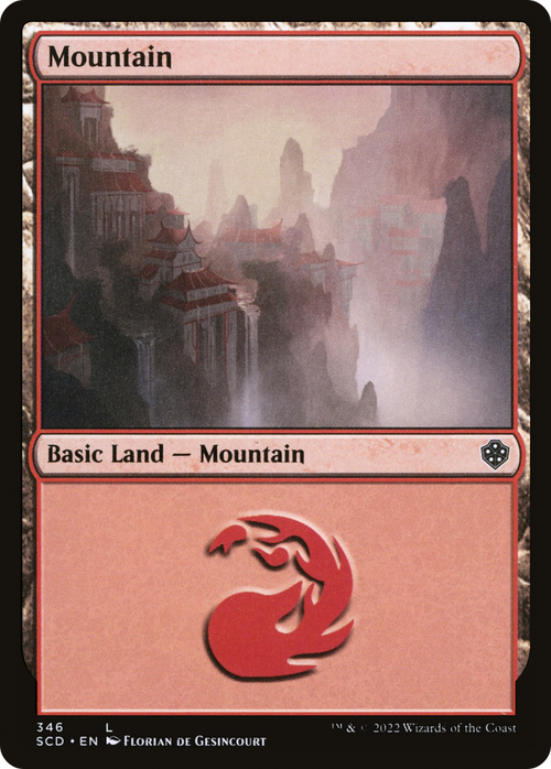 Mountain (346) (SCD-346) - Starter Commander Decks