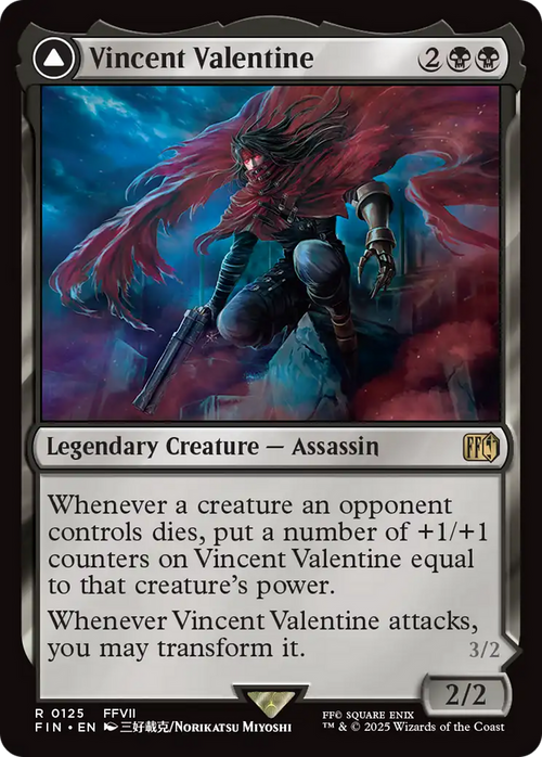 Vincent Valentine (FIN-125) - FINAL FANTASY Foil
