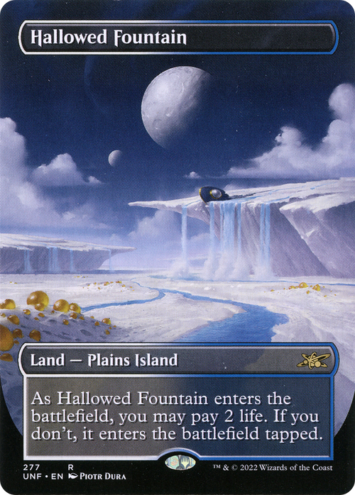 Hallowed Fountain (Borderless) (UNF-277) - Unfinity