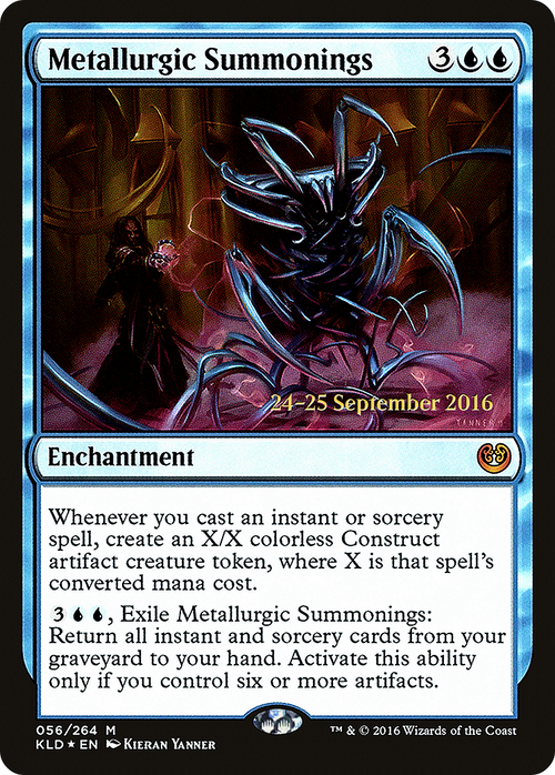 Metallurgic Summonings (PRE-56S) - Kaladesh Promos Foil