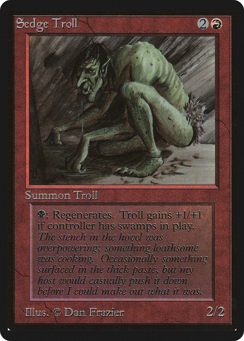 Sedge Troll (LEB-) - Limited Edition Beta