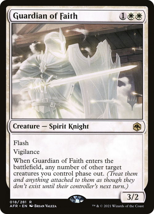 Guardian of Faith (PPAFR-18P) - Adventures in the Forgotten Realms Promos