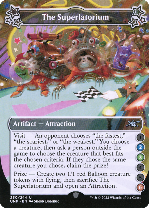 The Superlatorium (2-3-6) (UNF-230) - Unfinity Foil