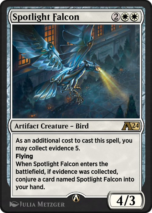 Spotlight Falcon (YMKM-003) - Alchemy: Murders at Karlov Manor