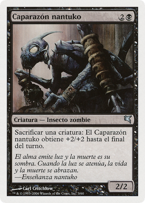 Nantuko Husk (Spanish) - "Caparazón nantuko" (PSAL-0F3) - Salvat 2005