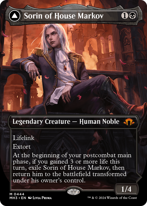Sorin of House Markov (Borderless) (MH3-444) - Modern Horizons 3
