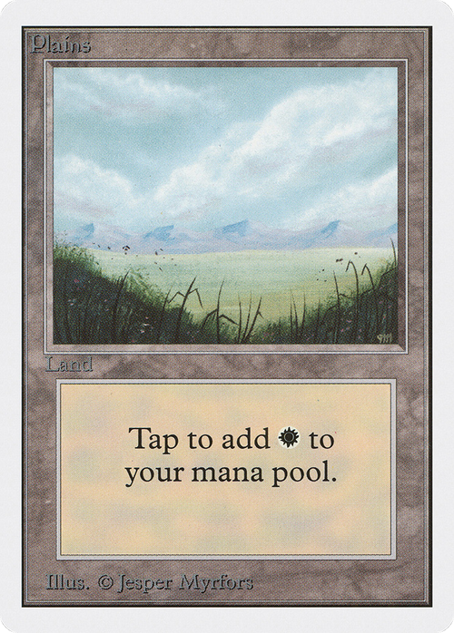 Plains (A) (2ED-) - Unlimited Edition