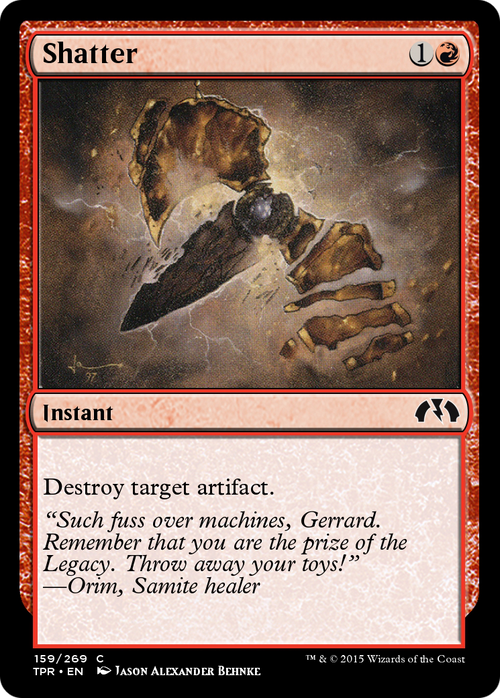 Shatter (TPR-159) - Tempest Remastered Foil