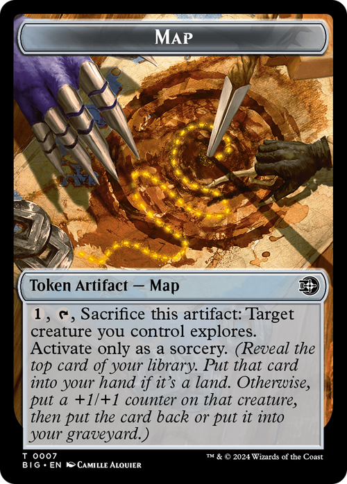 Map (TBIG-007) - The Big Score Tokens Foil