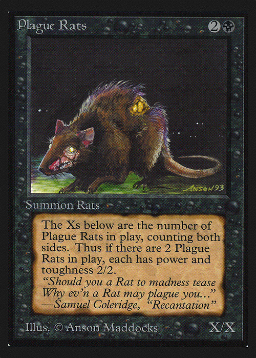 Plague Rats (CE) (CED-) - Collectors' Edition