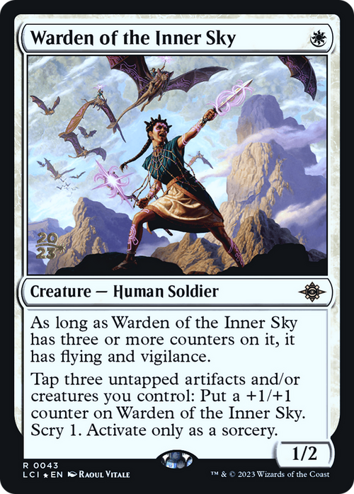 Warden of the Inner Sky (PRE-043) - The Lost Caverns of Ixalan Promos Foil