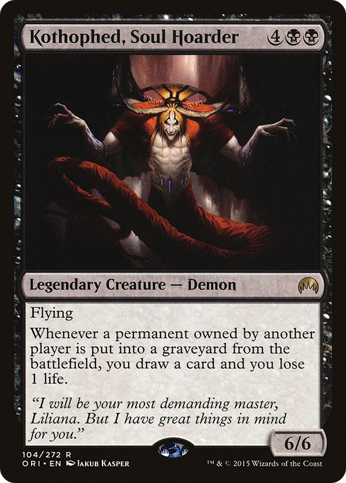 Kothophed, Soul Hoarder (ORI-104) - Magic Origins Foil