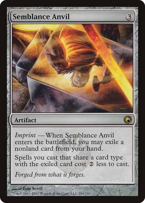 Semblance Anvil (SOM-201) - Scars of Mirrodin Foil