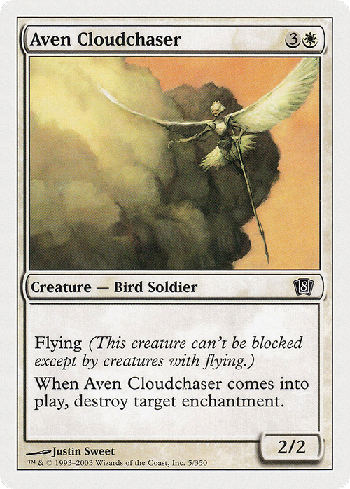 Aven Cloudchaser (8ED-005) - 8th Edition