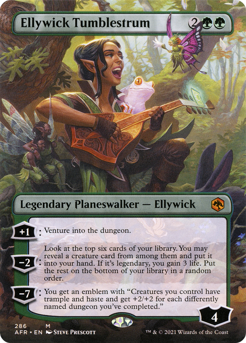 Ellywick Tumblestrum (Borderless) (AFR-286) - Adventures in the Forgotten Realms (Borderless)