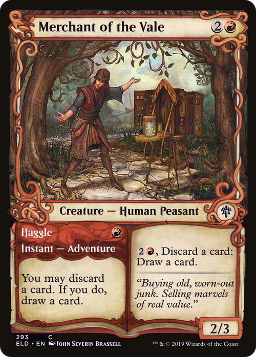 Merchant of the Vale (Showcase) (ELD-293) - Throne of Eldraine: (Showcase)
