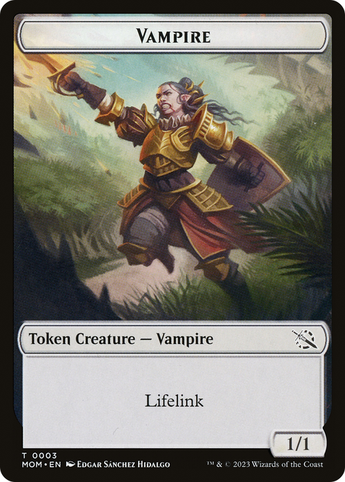 Vampire (TMOM-003) - March of the Machine Tokens Foil