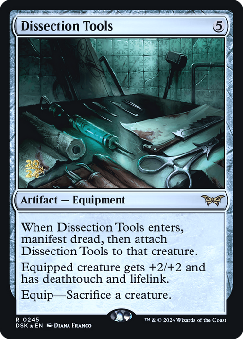 Dissection Tools (PRE-245) - Duskmourn: House of Horror Promos Foil