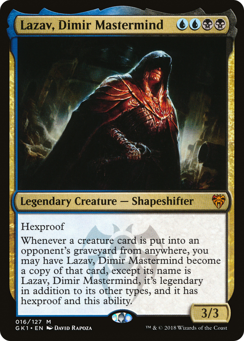 Lazav, Dimir Mastermind (GR1-016) - GRN Guild Kit