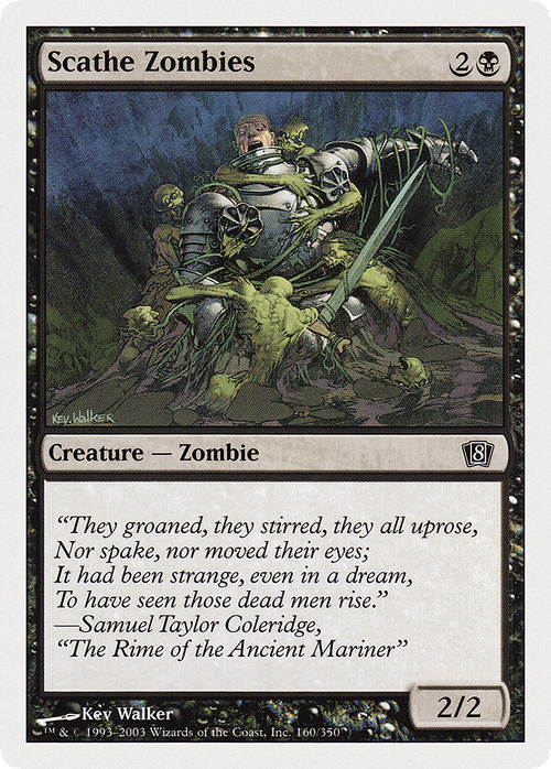 Scathe Zombies (8ED-160) - 8th Edition