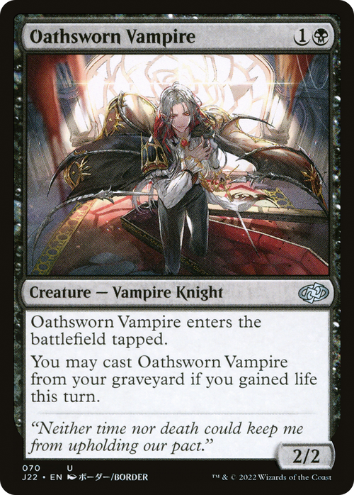 Oathsworn Vampire (J22-070) - Jumpstart 2022