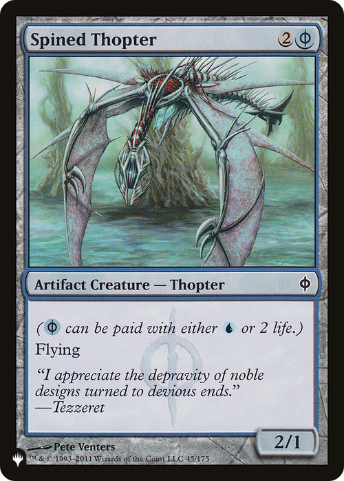 Spined Thopter (LIST-NPH-45) - The List