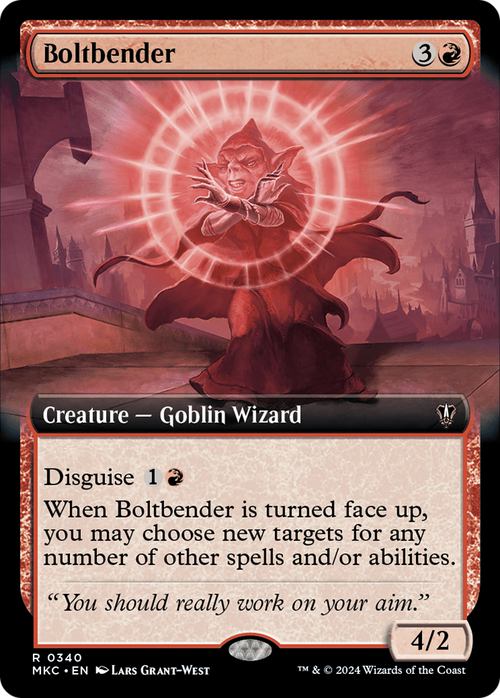 Boltbender (Extended Art) (MKC-340) - Murders at Karlov Manor Commander: (Extended Art)