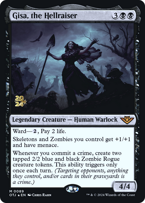 Gisa, the Hellraiser (PRE-089) - Outlaws of Thunder Junction Promos Foil