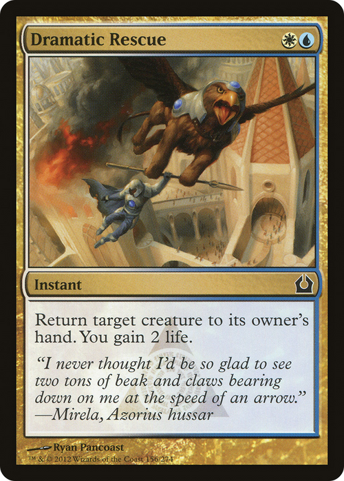 Dramatic Rescue (RTR-156) - Return to Ravnica