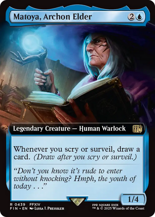 Matoya, Archon Elder (Extended Art) (FIN-439) - FINAL FANTASY: (Extended Art)
