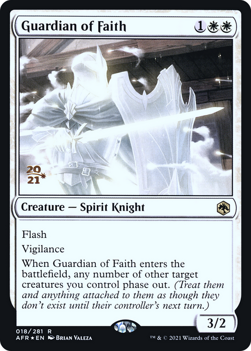 Guardian of Faith (PRE-18S) - Adventures in the Forgotten Realms Promos Foil