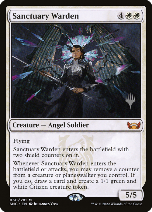 Sanctuary Warden (PPSNC-030) - Streets of New Capenna Promos