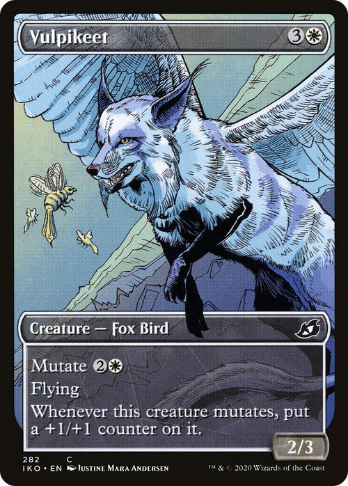 Vulpikeet (Showcase) (IKO-282) - Ikoria: Lair of Behemoths: (Showcase) Foil