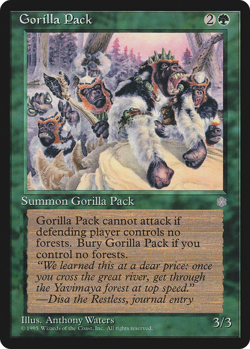 Gorilla Pack (ICE-) - Ice Age