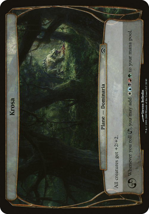 Krosa (Planechase) (OVER-020) - Planechase Planes