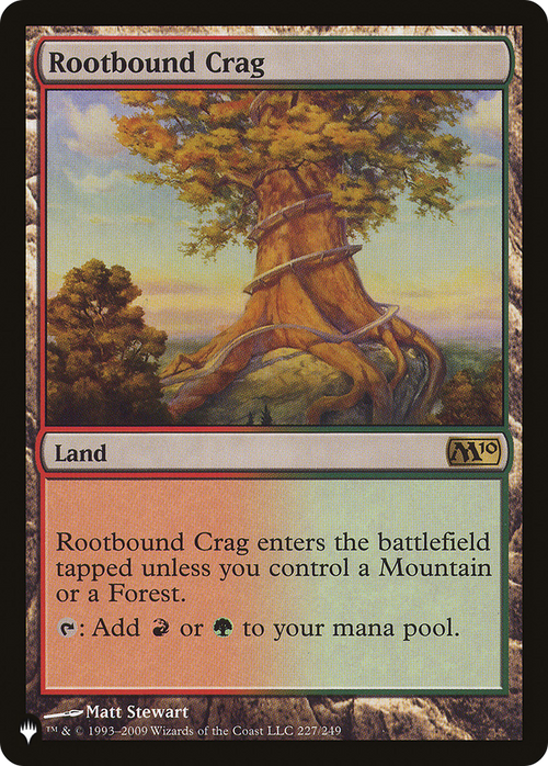 Rootbound Crag (LIST-227/249) - The List