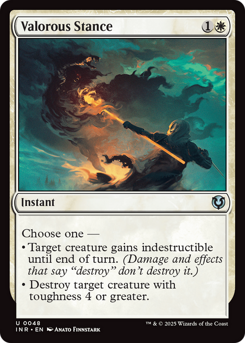 Valorous Stance (INR-048) - Innistrad Remastered Foil