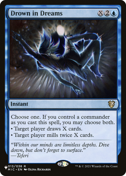 Drown in Dreams (LIST-MIC-13) - The List