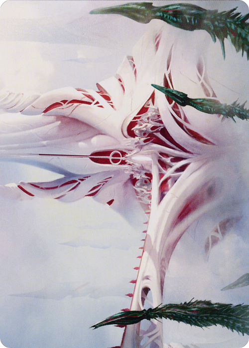 The Fair Basilica // The Fair Basilica (AONE-059) - Phyrexia: All Will Be One Art Series (Borderless) Foil