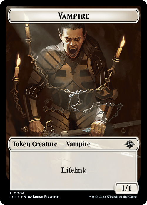 Vampire (TLCI-004) - The Lost Caverns of Ixalan Tokens Foil