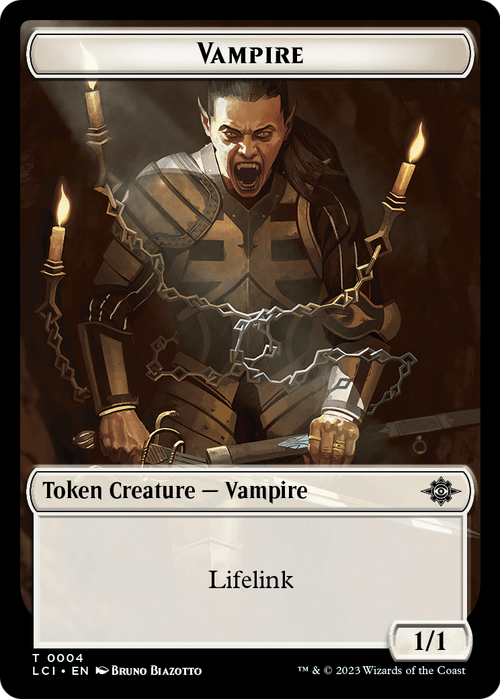 Vampire (TLCI-004) - The Lost Caverns of Ixalan Tokens Foil