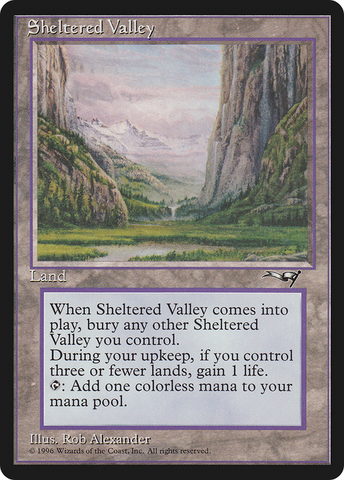 Sheltered Valley (ALL-) - Alliances